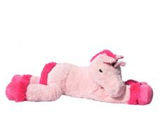 XXL Einhorn Plüschtier ca. 110 cm große Kuscheltier rosa pink Stofftier
