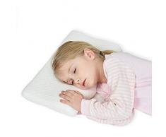 Gesundheit Kinder Kissen für Bett Schlafen Hypoallergenic Memory Schaum kinderkissen Neck-Protector für Kinder（2-5 Jahre）
