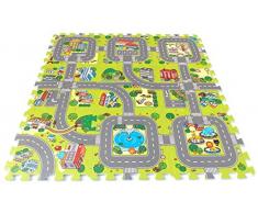 Brigamo Stadt Puzzlematte, Spielmatte unendlich erweiterbar!