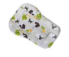 Twoworld Hochstuhl Kissen, große Verdickung Kinderwagen/Auto/Hochstuhl Sitzkissen Liner Mat Pad Cover Protector atmungsaktiv (Graue Schafe)