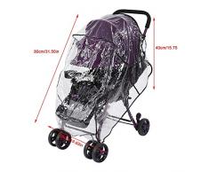 Kinderwagen-Regen-Abdeckung, universeller windundurchlässiger Baby-Buggy-Spaziergänger-Regen-Abdeckungs-transparenter Kinderwagen-Schutz Baby freundlicher Regenschutz