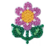 Hama Stiftplatte Kleine Blume weiß