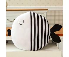 outgeek Kinder Kissen Spielzeug, Kissen Spielzeug Cute Cartoon Fisch Puppe Baumwolle Dekokissen Spielzeug