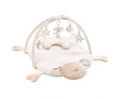 Fehn 154580 3-D-Activity-Decke Schaf / Spielbogen mit 5 abnehmbaren Spielzeugen für Babys Spiel & Spaß von Geburt an / Maße: 90x75cm