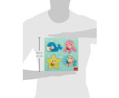 Goula D53117 - Holzpuzzle Meer, 4 Teile