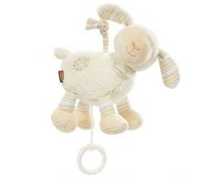 Fehn 154658 Spieluhr Schaf – Aufzieh-Spieluhr mit herausnehmbarem Spielwerk – Für Babys und Kleinkinder ab 0+ Monaten – Maße: 16 cm