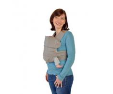 marsupi Baby- und Kindertrage, Breeze (aus leichtem Baumwoll-Leinen-Mix) Version 2.0 (lightgrey/ light gray, S/M)