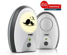 reer 50070 Babyphone Rigi Digital – abhörsicher, strahlungsarm, Nachtlicht, Gegensprechfunktion