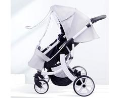 SYJYA Kinderwagen Regenschutz, Buggy Regenschutz,Regenverdeck Buggy Sportwagen Mit Doppel-Reißverschluss Sichtfenster,Waschbar Tragbare,Gute Luftzirkulation,Schadstofffrei