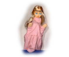 Kasperle-Handpuppe - 2201 Prinzessin aus Holzmasse -