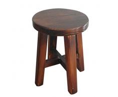 FGSJEJ Betten Hocker Abdeckungen Barhocker Kindertritthocker Kinderbänke Campinghocker Angelstühle Campingstühle Gartenhocker (Color : Brown, Size : One Size)