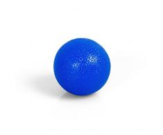 TheraPIE Gel Ball Handtrainer | HOCHWERTIGE QUALITÄT | Unterarmtrainer | Handmuskeltrainer | Handgreif-Trainer | Fingertrainer | Finger-Streching | Anti Stress Ball (blau (mittel))