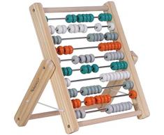 Kindsgut Abakus Rechenschieber, Lernspiel, Petrol