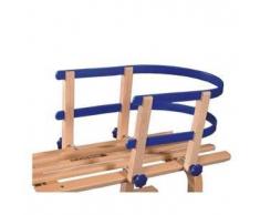 Schlittenlehne, Schlittenaufsatz auf Holz & Kunststoff