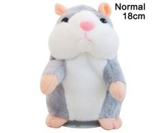 Henreal Sprechender Hamster, sprechender Haustier-Hamster-elektronisches Plüsch-Spielzeug-Nette stichhaltige Aufzeichnung pädagogisch für Kinder
