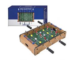 Mini Tischkicker | Gesamtpaket | Premium Qualität | Maße 23 x 69 x 60 cm | Leicht und einfach tragbar | Spiel für die gesamte Familie | Kinder und Erwachsene | Von OriginalCup®