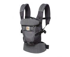 Ergobaby Babytrage für Neugeborene, Adapt Cool Air Mesh Baby-Tragetasche Kindertrage (Classic Weave)