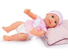 Bayer Design 94071AA - Piccolina New born Baby 40 cm Funktions Puppe mit Schlafaugen inklusiv Zubehör