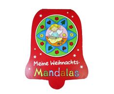 wuselwelt 9070 Meine Weihnachts-Mandalas - Zauberhafte Mandala rund um das Thema Weihnachten Malbuch für Kinder