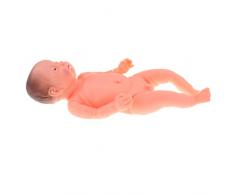 Vinyl Badepuppe Reborn Puppe Funktionspuppe Puppe Spielzeug für Krankenhaus Kindergarten und Babysitter Schule - Junge