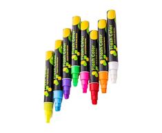 Censhaorme 8pcs flüssige Kreide löschbare Fluoreszierende Marker Pen Whiteboard LED Fluoreszenzmarker Tafel-Schul Bunte Kunst Highlighter Malerei