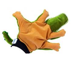 Beleduc 40129 - Handpuppe Krokodil, Bewährt im Kindergarten