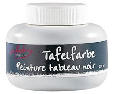 infactory Wandtafelfarbe: Streichbare Tafelfarbe für mit Kreide beschriftbare Wände, 200 ml (Schultafelfarbe)