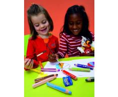 Stabilo Buntstift, Wasserfarbe und Wachsmalkreide woody (3 in 1) türkis