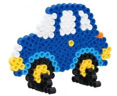 Hama 8922 - Maxiperlenset Auto, ca. 250 Bügelperlen, 1 Stiftplatte und Bügelpapier