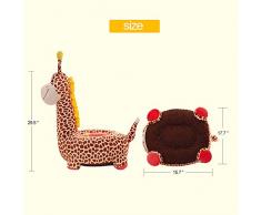 Sessel Schlafsofa Tier Für Kinder Kissen Sofa, Kinder Plüsch Sofa Sitz Kinderstuhl Komfort Sessel Tier Sofa Sitz Kindersessel, Baby Stützsitz lernen sitzen weichen Stuhl Kissen Sofa, Kindersofa