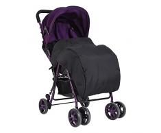 Fdit Neugeborene Baby Universal Fußsack Kinderwagen Kinderwagen Snuggle Abdeckung Winddicht Wasserdicht Schwarz