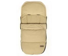 Hochwertiger Sommerfußsack aus 100% BIO-Baumwolle - hellbeige!