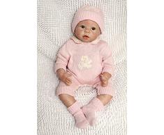 Handgemachte weiche Silikon Vinyl 22 Zoll 55 cm Reborn Babypuppe lebensechte niedliche Mädchen realistische Weihnachten Geburtstagsgeschenk