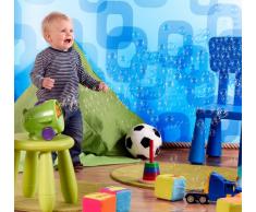 infactory Seifenblasenmaschine: Seifenblasen-Maschine im lustigen Fliegerlook (Seifenblasenmaschine Kinder)