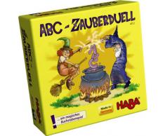 Haba 4912 - ABC Zauberduell, Lernspiel ab 6 Jahren zum Buchstabenlernen, perfektes Geschenk für Schulanfänger zur Einschulung, Reise- und Mitbringspiel