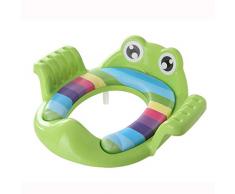 Nette Kinder Lerntöpfchen,Nourich Tragbare Deer WC Sitz Töpfchen Klappstuhl Toilettentrainer Toilettensitz Kinder Toilette Töpfchentrainer Toiletten Kindertoilette für Mädchen Jungen (Grün)