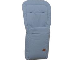 Asmi Microfaser Sommerfußsack Duo eisblau