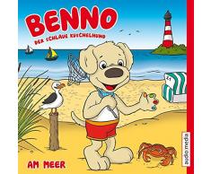 Benno, der schlaue Kuschelhund. Am Meer