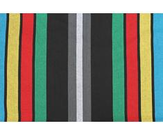 Vivere Doppel Baumwolle Hängematte mit Hängemattengestell 250 cm, Rio Nacht