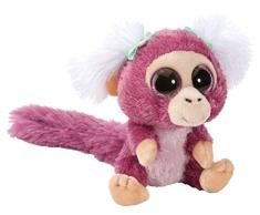 Lashuma Sweet and Sassy AFFE Plüschtier mit Glitzeraugen, Kuscheltier Pink 13 cm