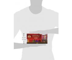 12er Set KOH-I-NOOR Gioconda Soft 7x7x75mm eckig Pastelle / Pastellkreiden / Zeichenkreiden