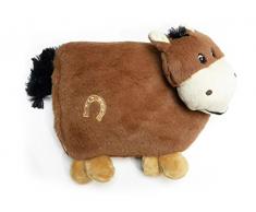 Kuschel-Wärme-Tier PFERD mit Leinsamen-Kräutermischung