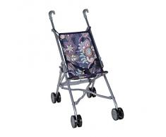 Knorrtoys 12678 - Puppenbuggy Sim - blue flowers