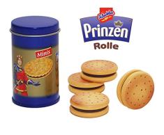 cama24com Kaufmannsladen Zubehör Prinzenrolle für Kaufladen Marktstand oder Tante Emma Laden mit Palandi® Sticker