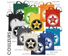 KIWISTAR - La Familia Marionette Film Mafia Gemeinschaft Jutebeutel in 12 verschiedenen Farben - Tragetasche bedruckt Sprüche Spruch Motive Baumwolltasche Stoffbeutel Umhängetasche langer Henkel