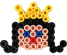 Hama 8713 - Gigantische Geschenkpackung, ca. 900 Maxi-Bügelperlen, 2 Stiftplatten und Zubehör