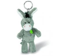 Nici 37688 - Esel mit gesticktem Kleeblatt, Plüschtier, 10 cm