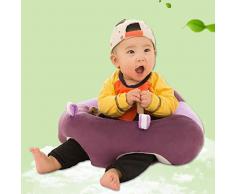 DW&HX Weichen Support für babyschale Sitzen Lernen Kindersofa Sitzkissen Sofa Plüsch Kissen Spielzeug-E 45x45cm(18x18inch)