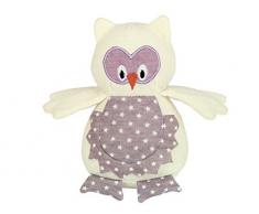 Nobby Stoffeule mit Knisterflügeln creme 13 cm