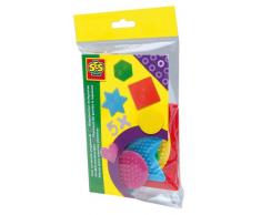 SES creative 00782 - Bügelperlen-Stiftplatten, 5 Stück